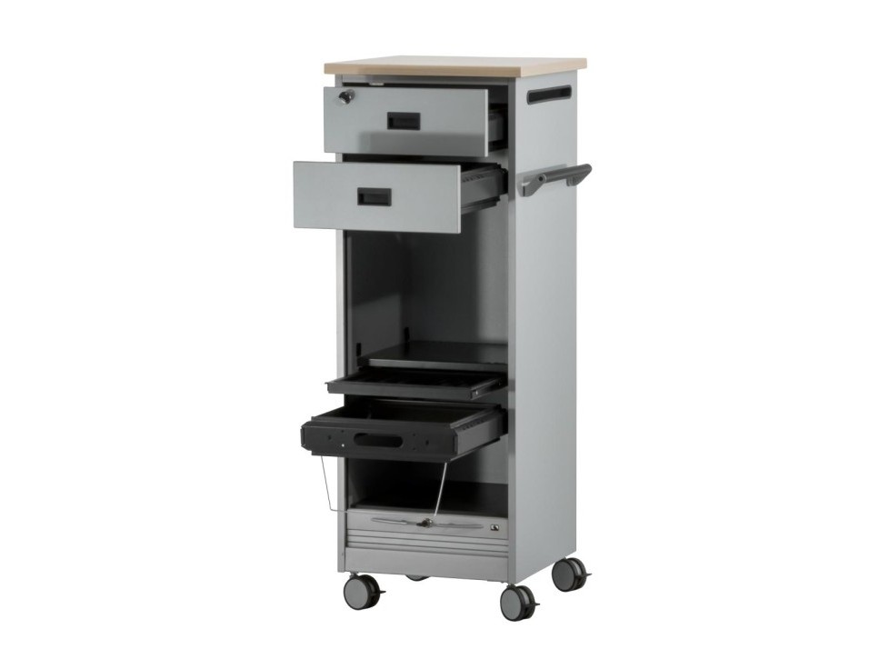 König + Neurath ACTA-Caddy – Silbergrau / Ahorn – Bild 4