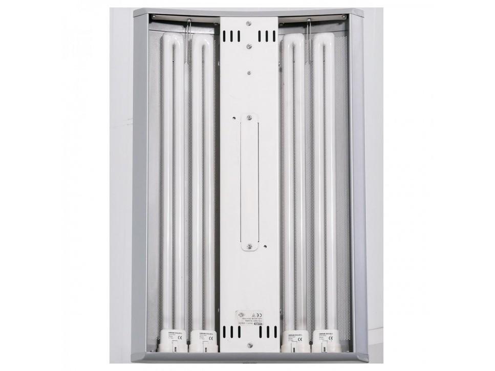 LUXO Stehleuchte SILVY FLOOR ADJUSTABLE – 4×55 W, Aluminium/Chrom – Bild 7