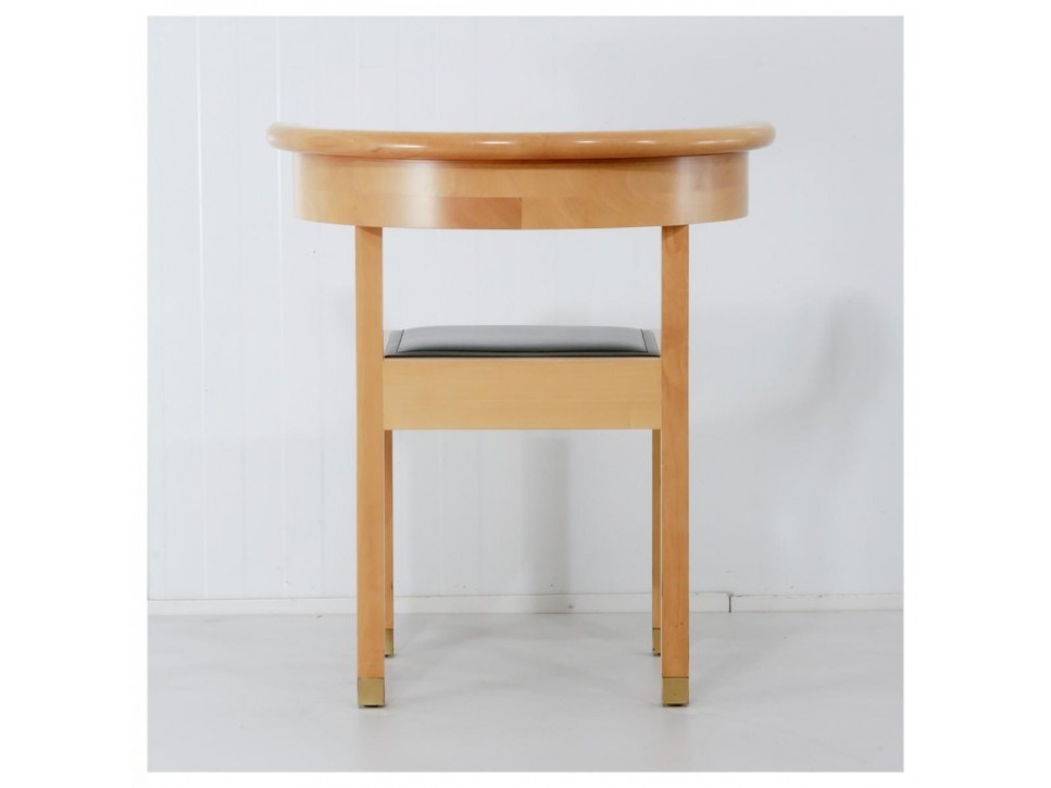 DRAENERT LEONARDO Konferenzstuhl – Schwarz / Buche Massiv – Bild 5