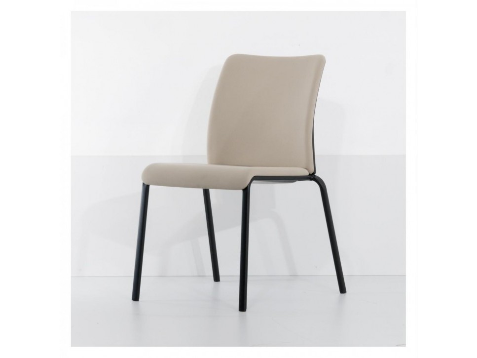 STEELCASE EASTSIDE Konferenzstuhl – Stoff Sand – 4‑Fuß, stapelbar – Bild 8