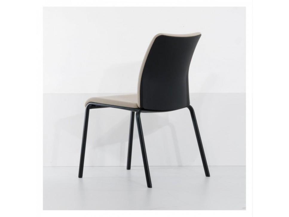 STEELCASE EASTSIDE Konferenzstuhl – Stoff Sand – 4‑Fuß, stapelbar – Bild 6