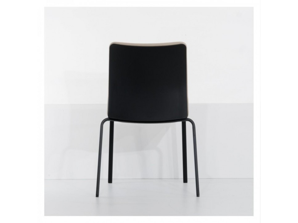 STEELCASE EASTSIDE Konferenzstuhl – Stoff Sand – 4‑Fuß, stapelbar – Bild 5