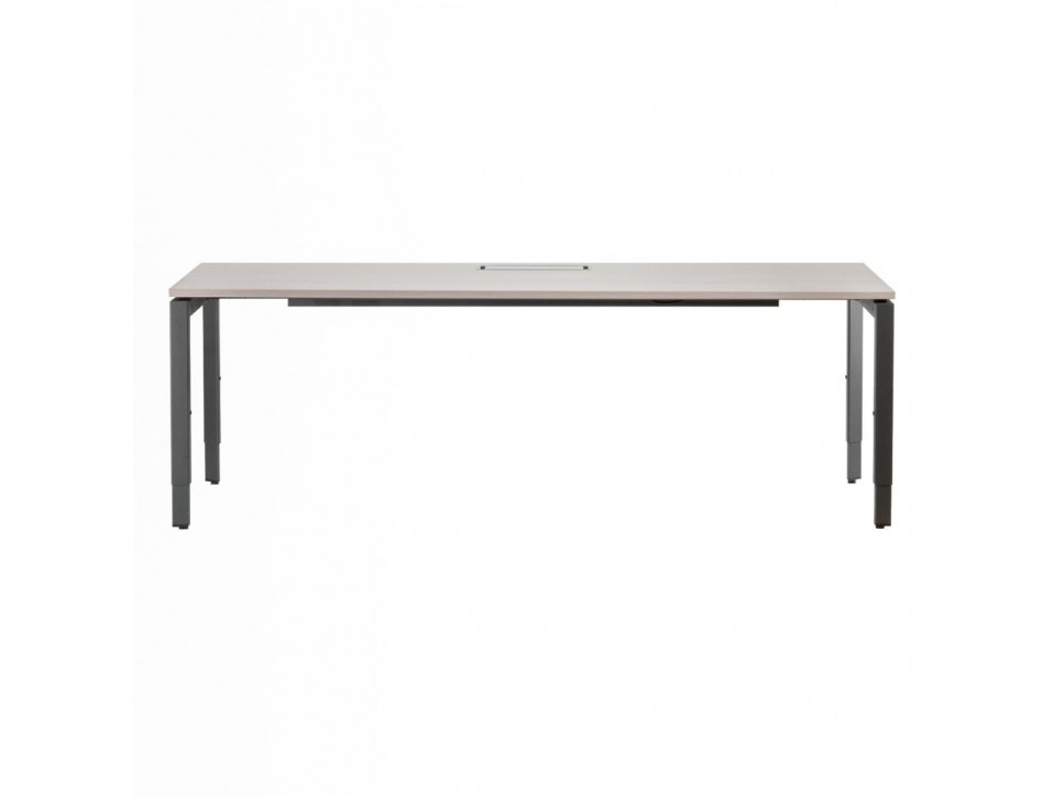 Steelcase Frame One Schreibtisch 220×85 Akazie