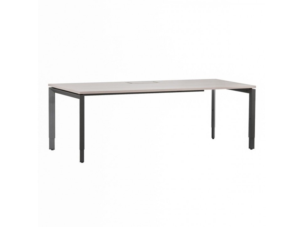 Steelcase Frame One Schreibtisch 220×85 Akazie – Bild 2