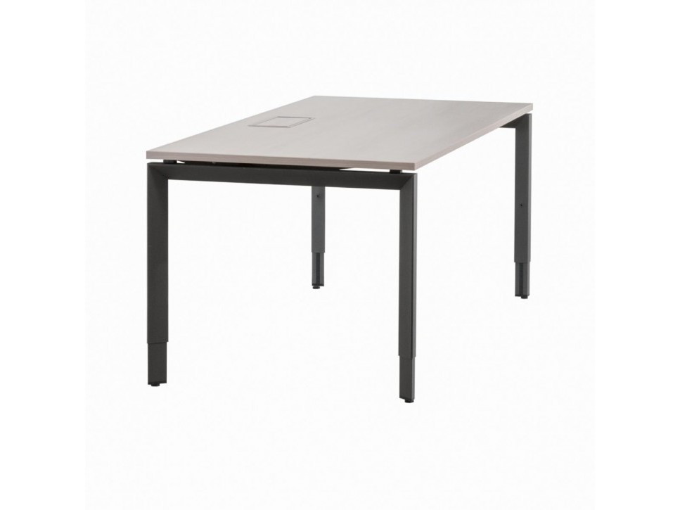 Steelcase Frame One Schreibtisch 220×85 Akazie – Bild 8