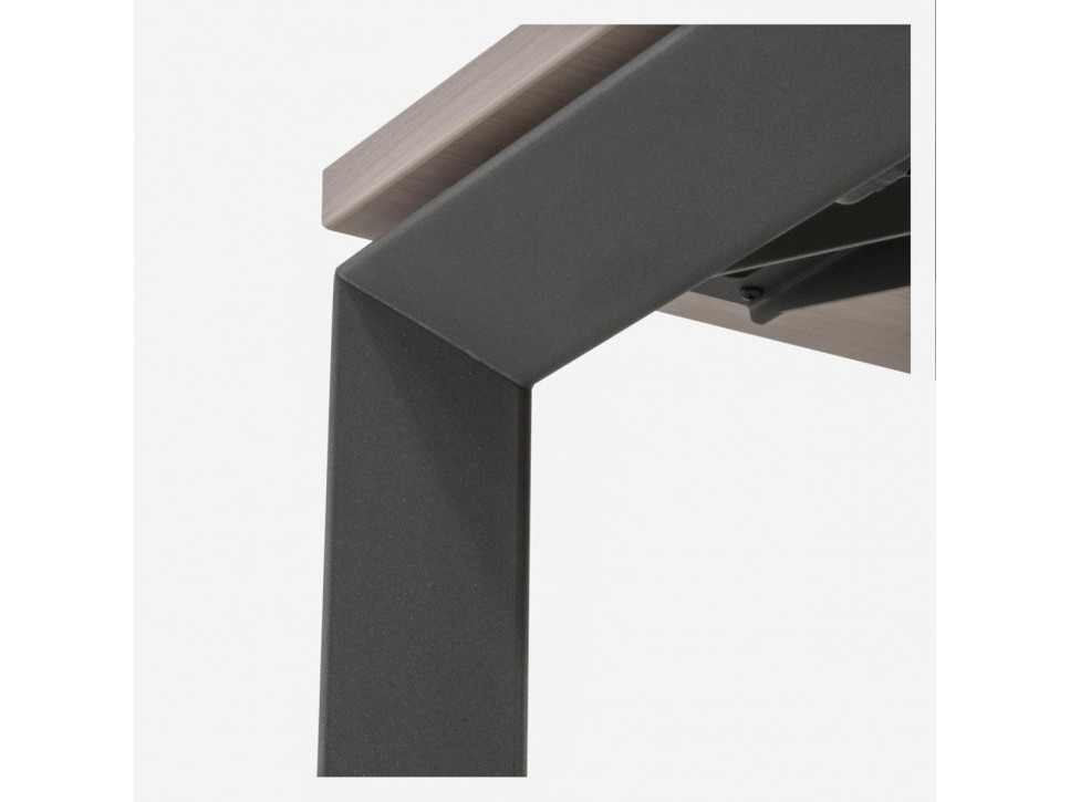 Steelcase Frame One Schreibtisch 220×85 Akazie – Bild 9