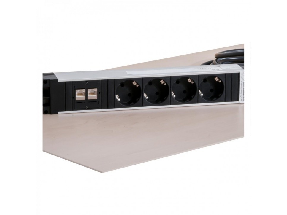 Bachmann STEP Steckdosenleiste 4-fach mit LAN – Bild 3