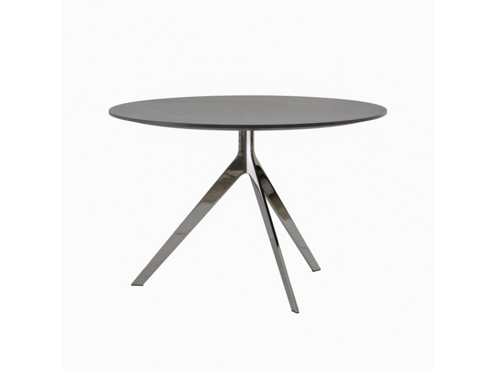 Renz STAR R21 Besprechungstisch Rund 110 cm Titangrau – Bild 2