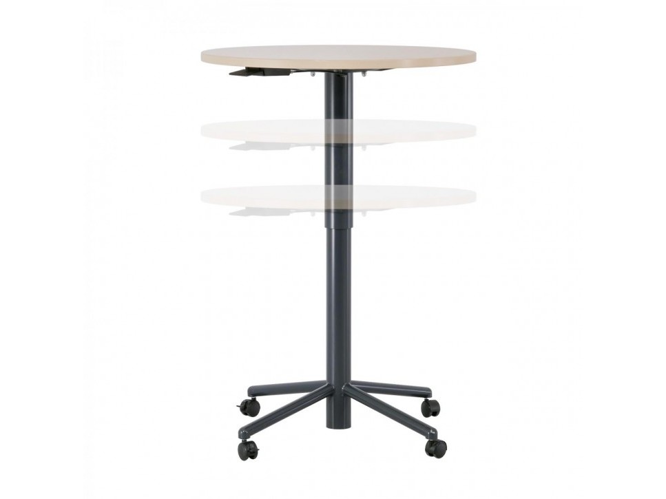 König + Neurath Besprechungstisch Rund 80 cm Ahorn