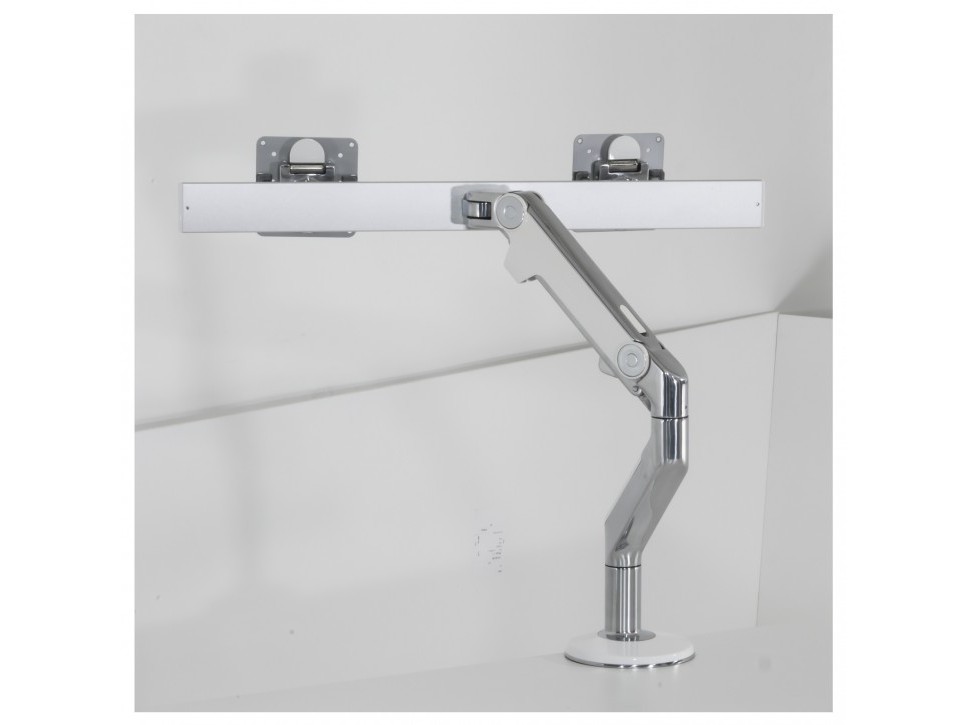 Humanscale M8 Double Monitorarm Aluminium – Bild 2