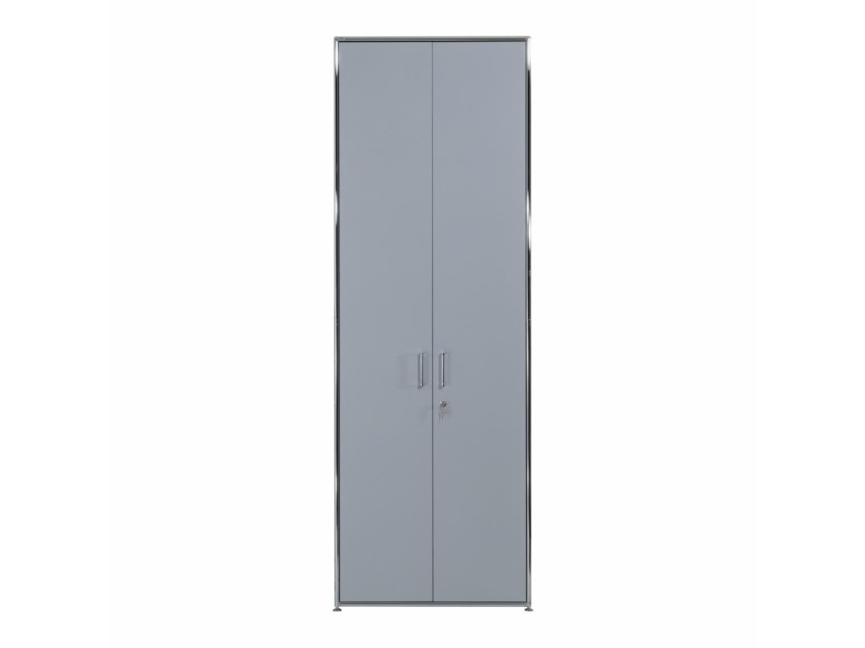 Bosse MODUL SPACE Aktenschrank 80×235 cm Chrom/Silber – Bild 2