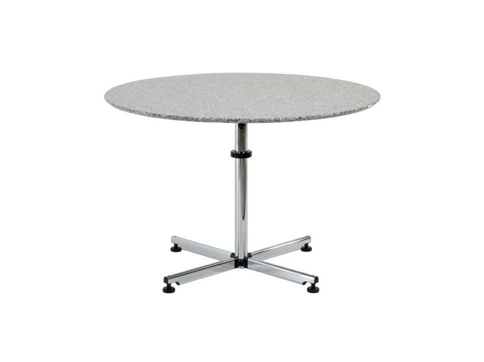 USM Haller Besprechungstisch rund 110 cm Granit/Chrom – Bild 3