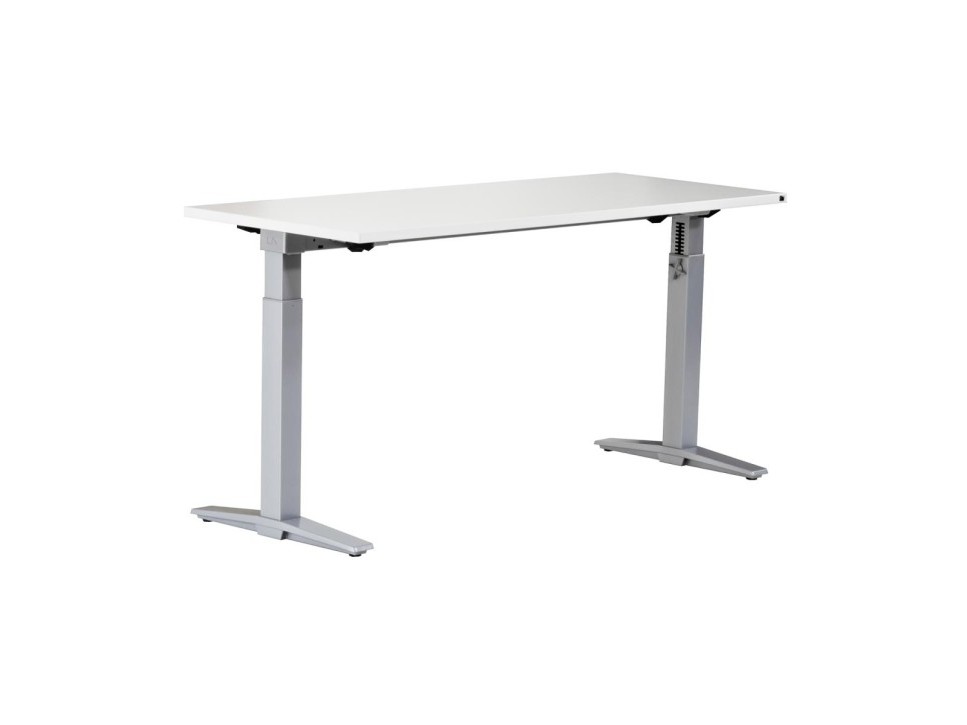 König + Neurath TALO.S Schreibtisch 160×60 cm Lichtgrau – Bild 2