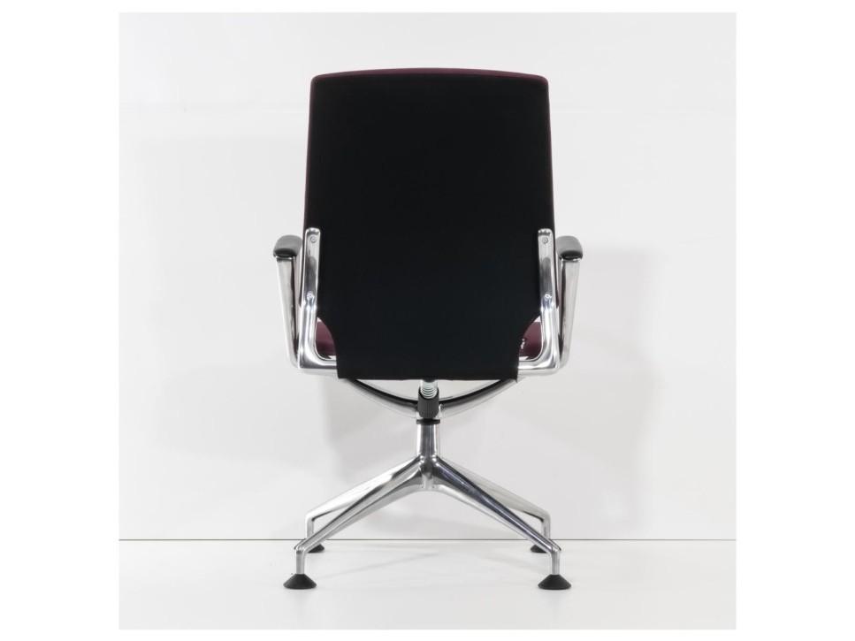 Vitra Meda Conference Konferenzstuhl Weinrot – Bild 6