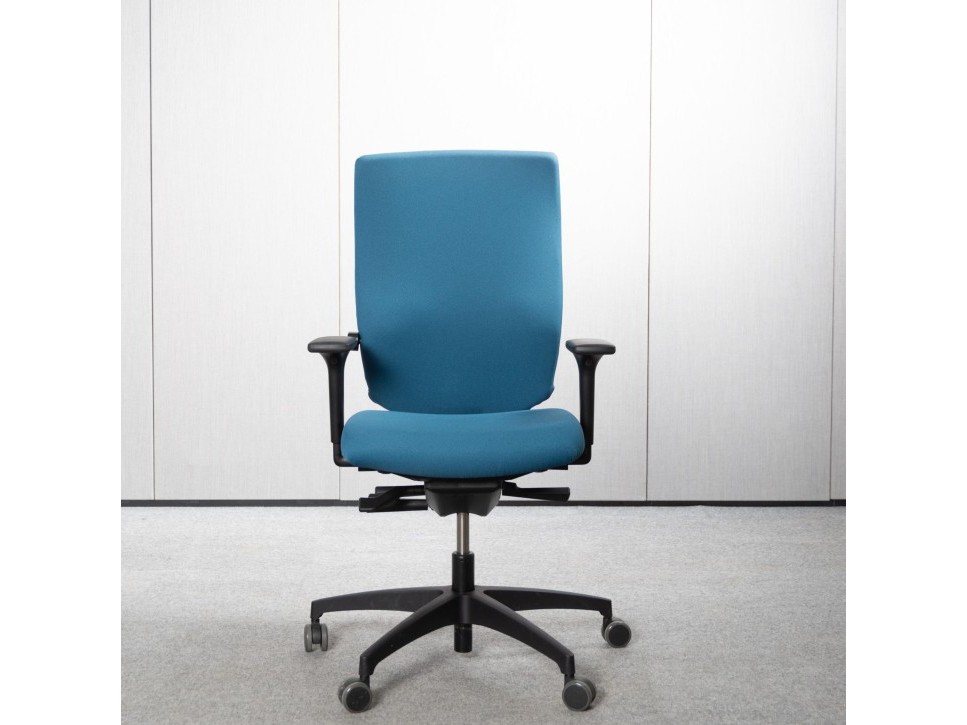 Dauphin Stilo ES Mesh Bürodrehstuhl Blau – Bild 2