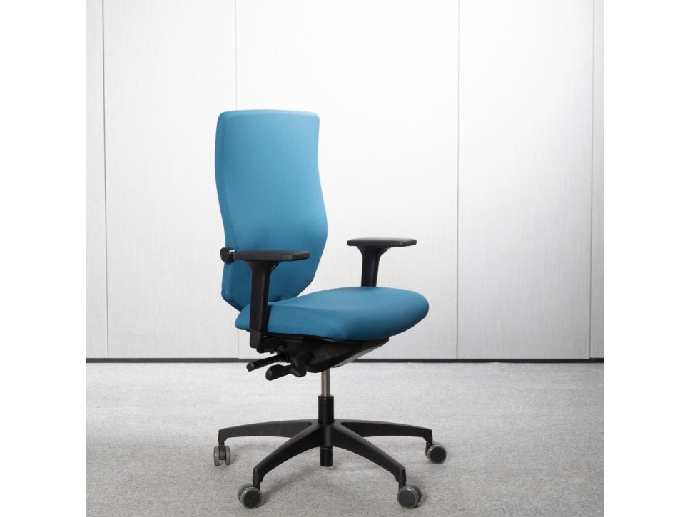 Dauphin Stilo ES Mesh Bürodrehstuhl Blau