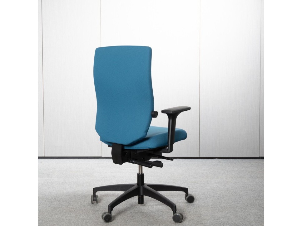 Dauphin Stilo ES Mesh Bürodrehstuhl Blau – Bild 5