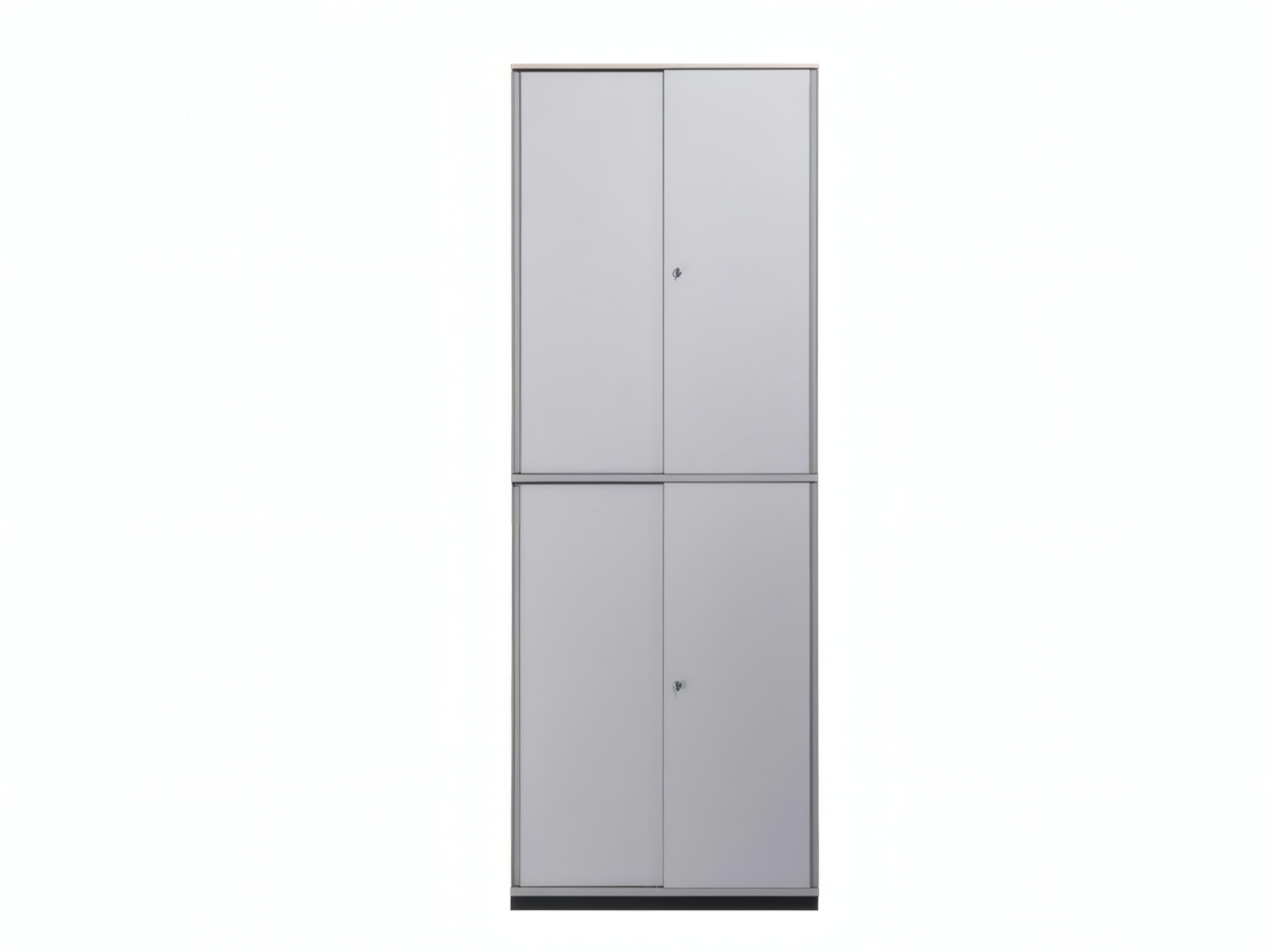 BENE Aktenschrank KX – 6 OH, Schiebertüren, Schiefergrau/Ahorn – Bild 5