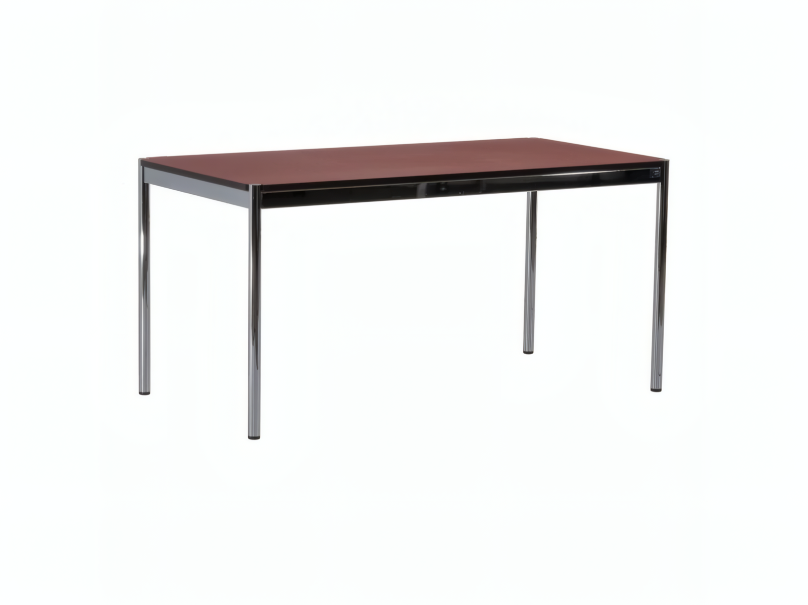 USM Haller Designtisch Linoleum Rot – Bild 2