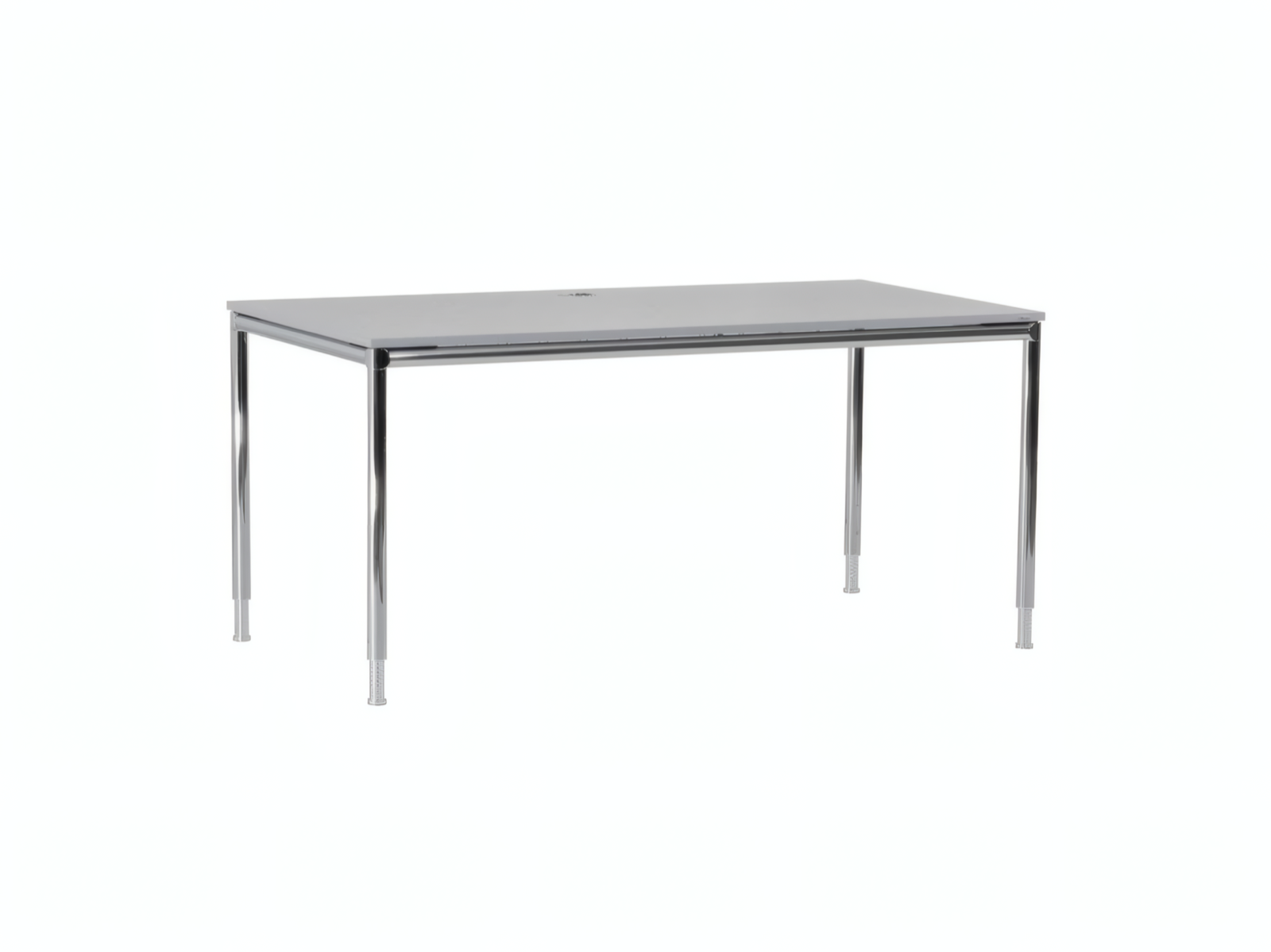 Bosse S‑DESK Schreibtisch 160×80 cm Chrom/Silber